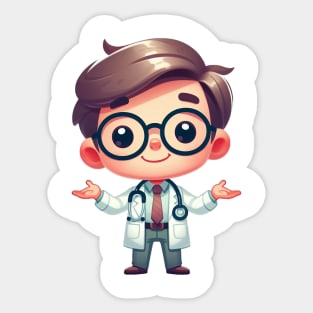 Cute Doctor Sticker